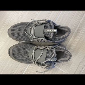 Adidas tubular athletic shoes